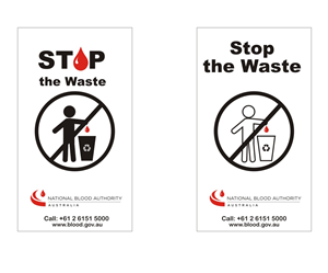 Diseño de Sticker por Falguni para National Blood Authority | Diseño: #3111912