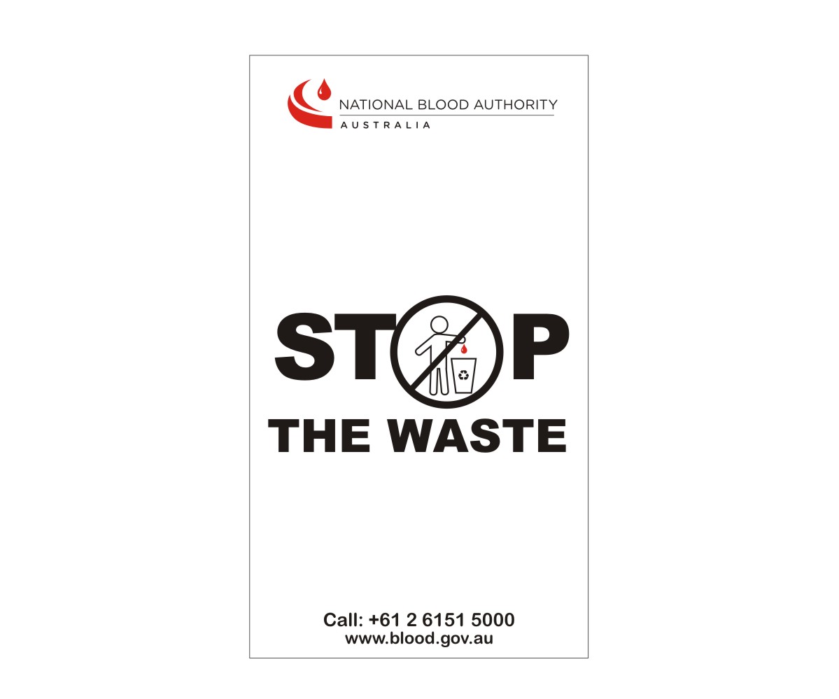 Sticker Design by Falguni for National Blood Authority | Design #3111927