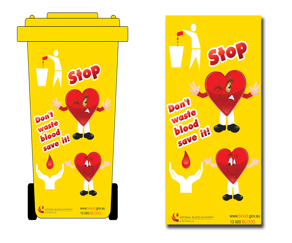 Diseño de Sticker por digianim para National Blood Authority | Diseño #3112680