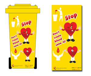 Diseño de Sticker por digianim para National Blood Authority | Diseño: #3112680