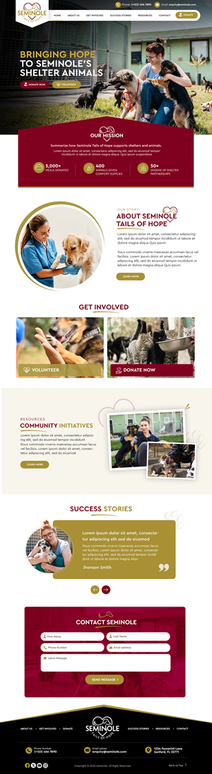 Web-Design von Blue Sparrow für dieses Projekt | Design: #36070169