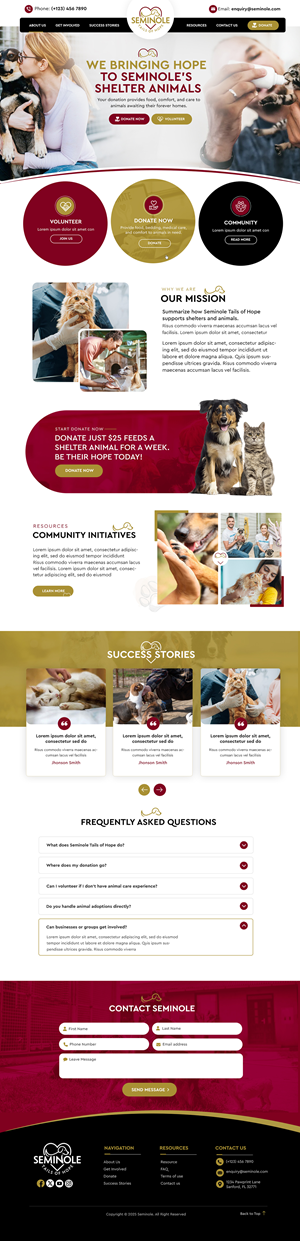 Web-Design von Blue Sparrow für dieses Projekt | Design: #36070174