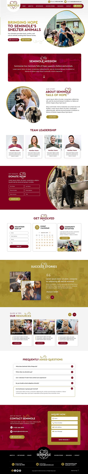 Web-Design von Blue Sparrow für dieses Projekt | Design: #36070181