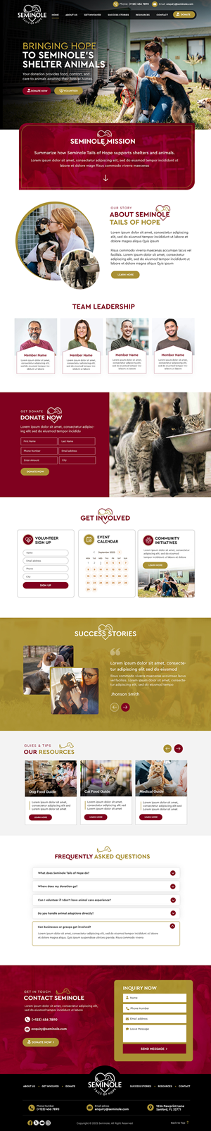 Web-Design von Blue Sparrow für dieses Projekt | Design: #36070182