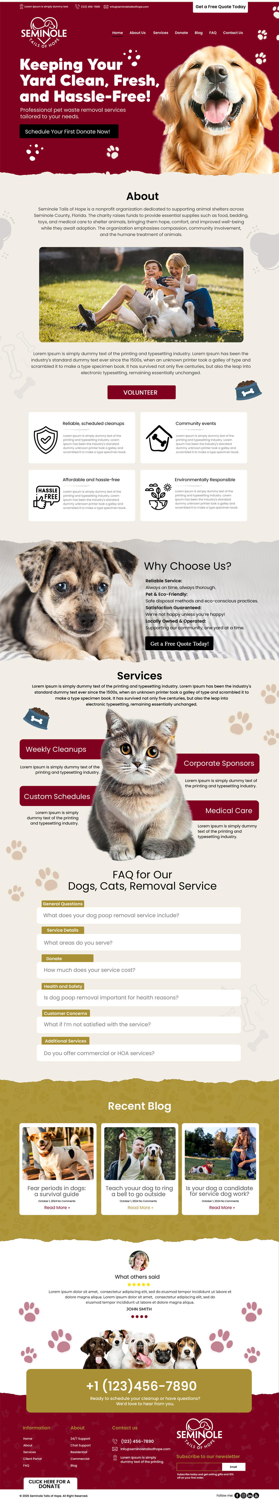 Web Design by BWS01 for this project | Design #36070037