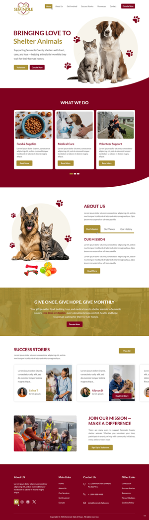 Web Design by pb for this project | Design: #36072027