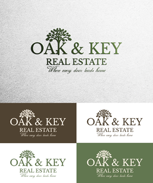 Diseño de Logo por StromDesignHub para Oak and Key Real Estate  | Diseño: #36070936