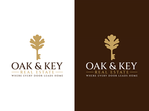 Design de Logo par 439 Creations pour Oak and Key Real Estate  | Design : #36075264