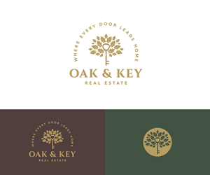 Design de Logo par Lilie pour Oak and Key Real Estate  | Design : #36081146
