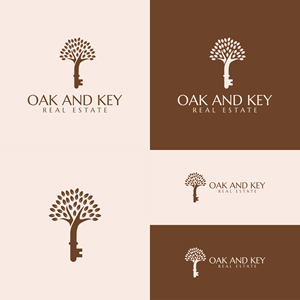 Logo Design by Choiresia.id for Oak and Key Real Estate  | Design: #36066489