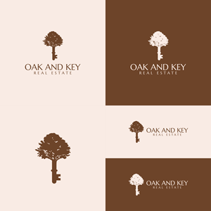 Logo Design by Choiresia.id for Oak and Key Real Estate  | Design: #36066490
