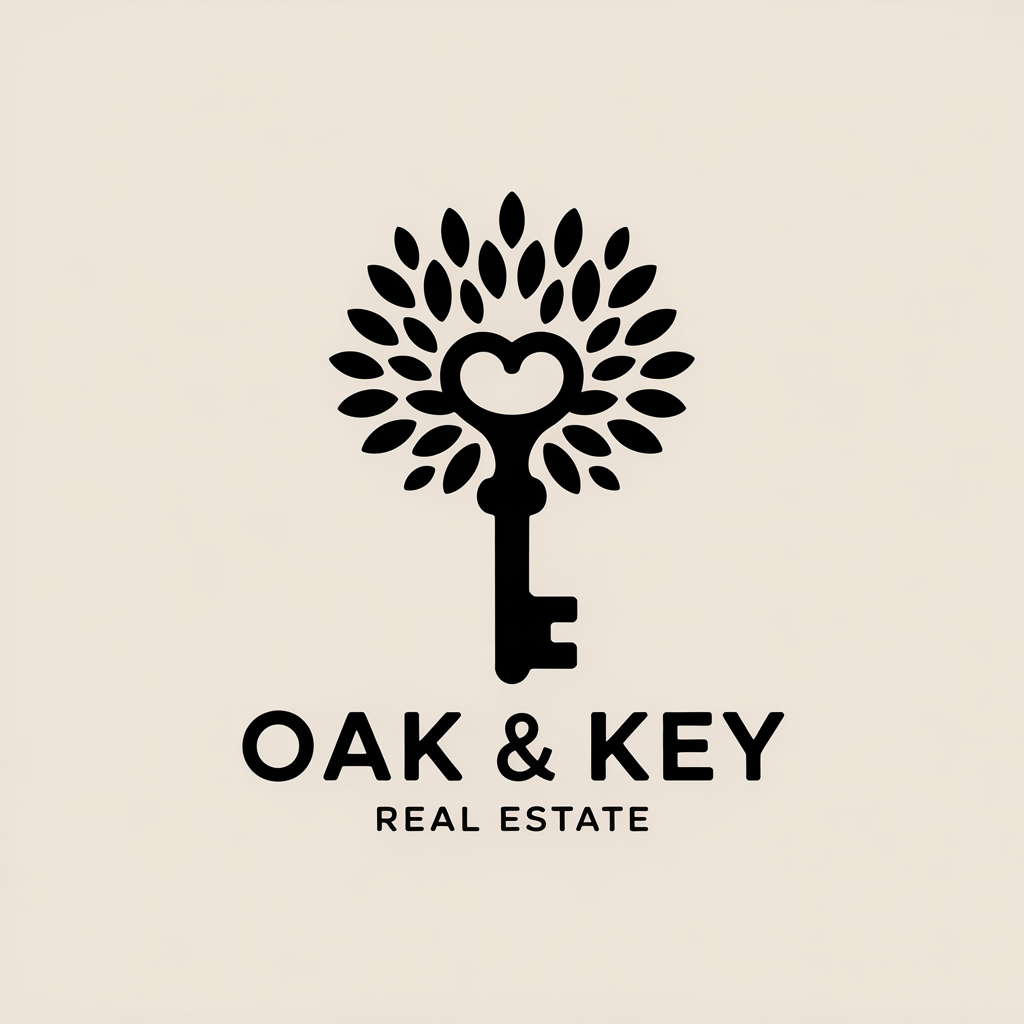 Logo Design by trojni for Oak and Key Real Estate  | Design #36067226