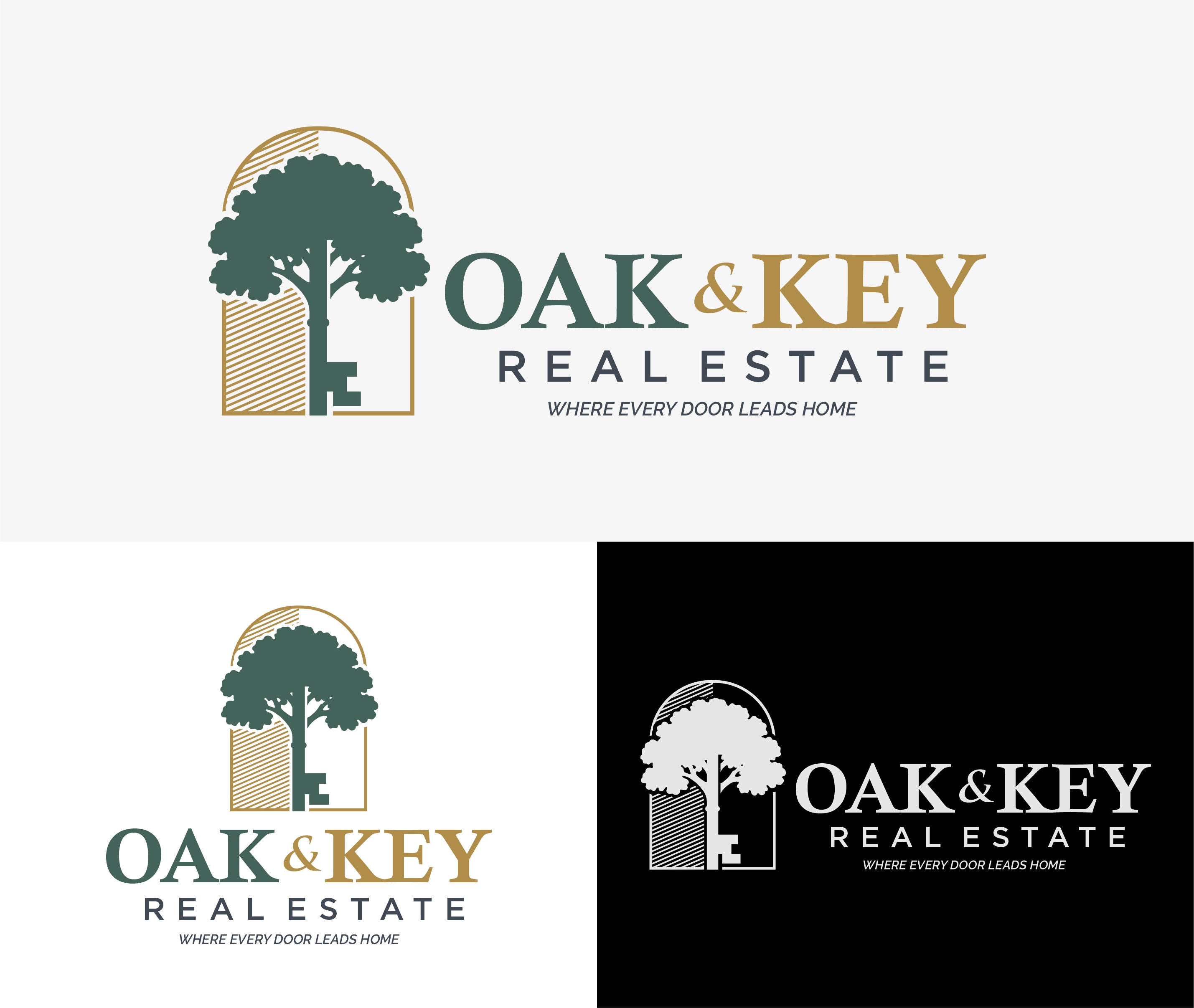 Design de Logo par erikdesign pour Oak and Key Real Estate  | Design #36086783