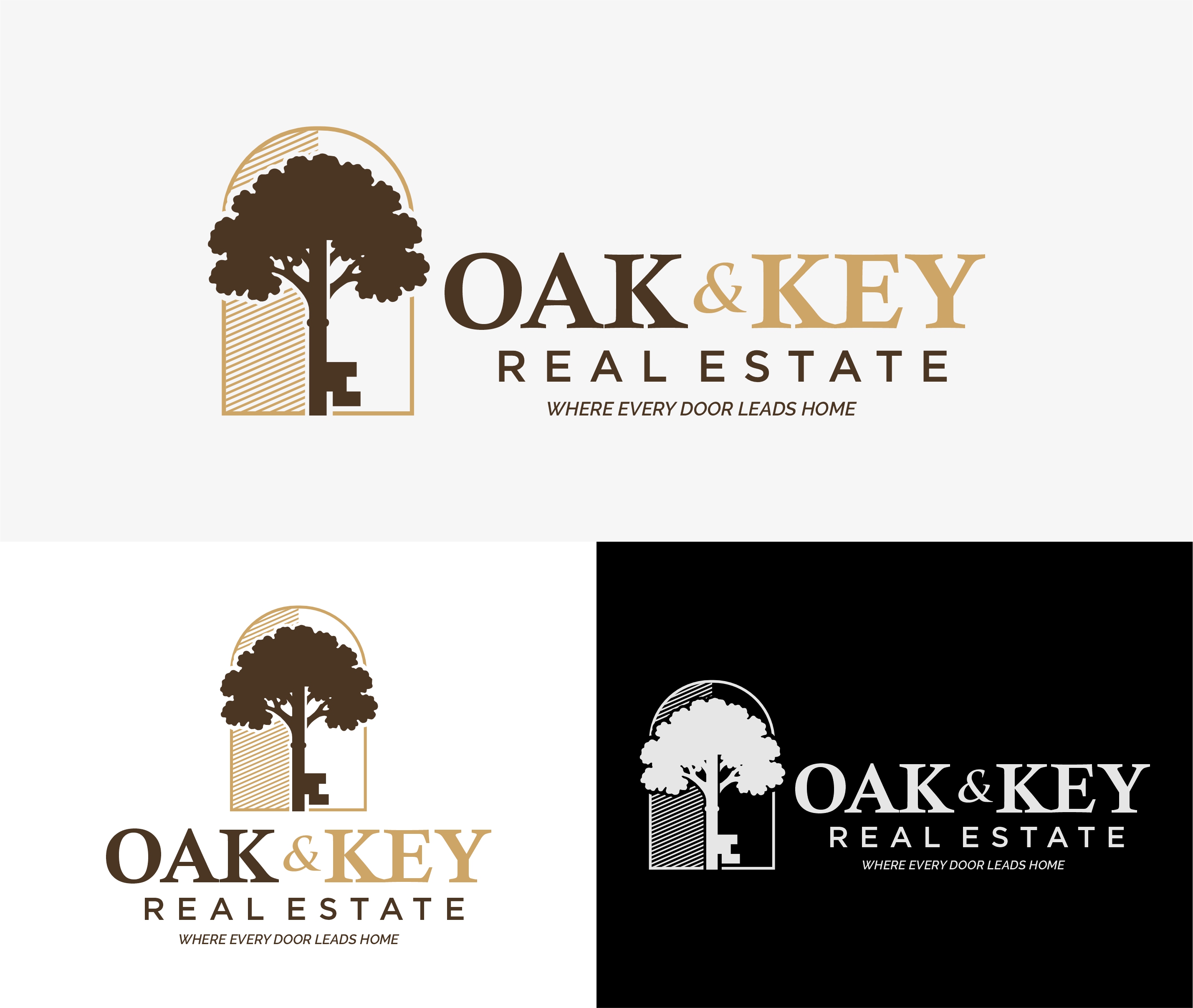 Design de Logo par erikdesign pour Oak and Key Real Estate  | Design #36107972