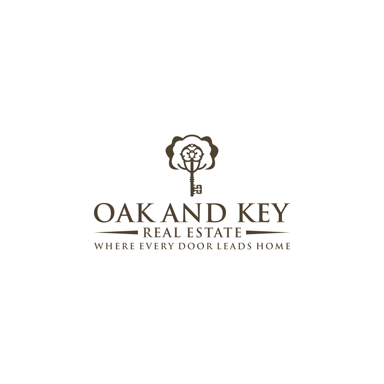 Logo Design by Kaze56 for Oak and Key Real Estate  | Design #36067803