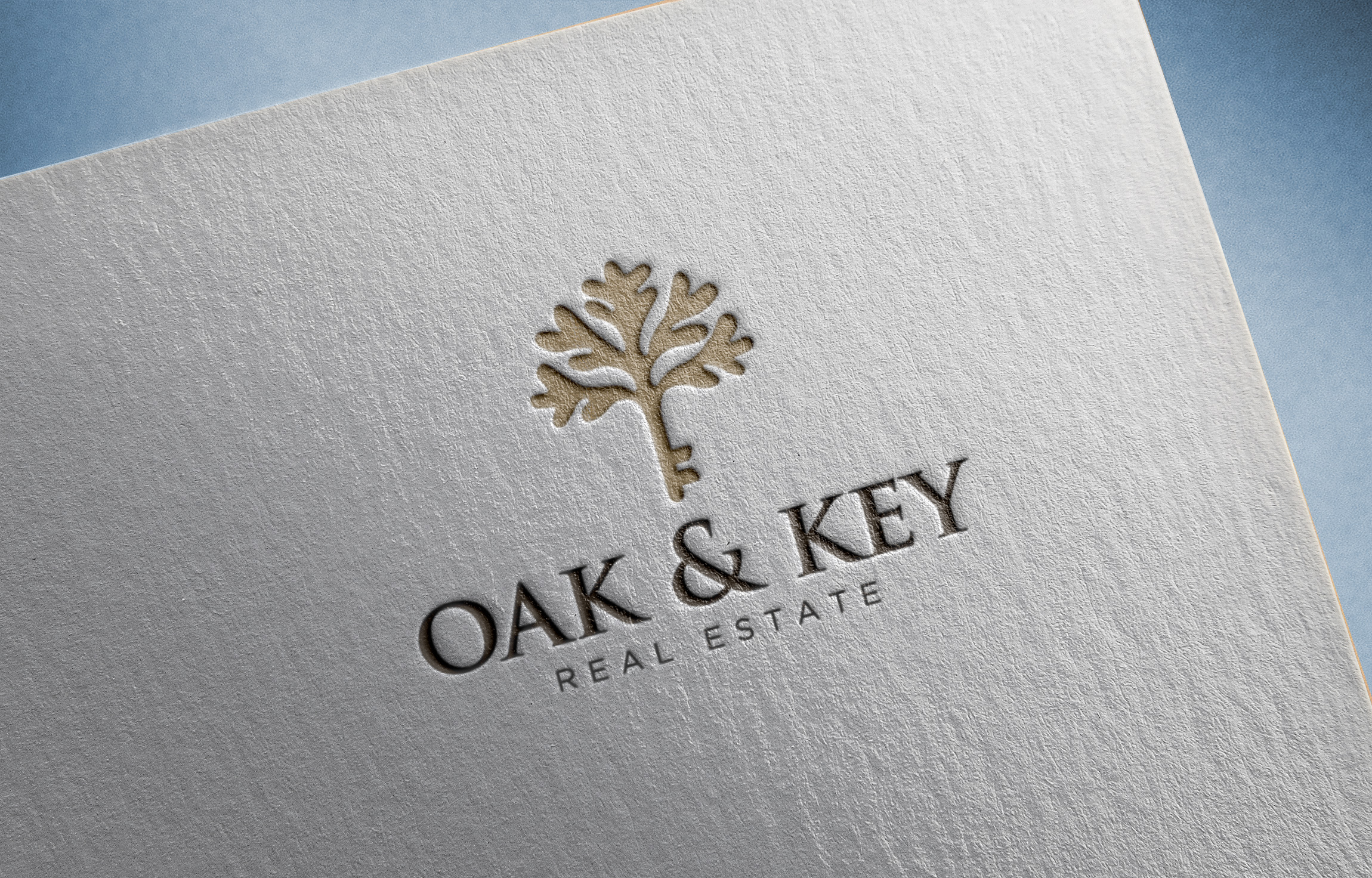 Logo Design by omahsegoro for Oak and Key Real Estate  | Design #36107818