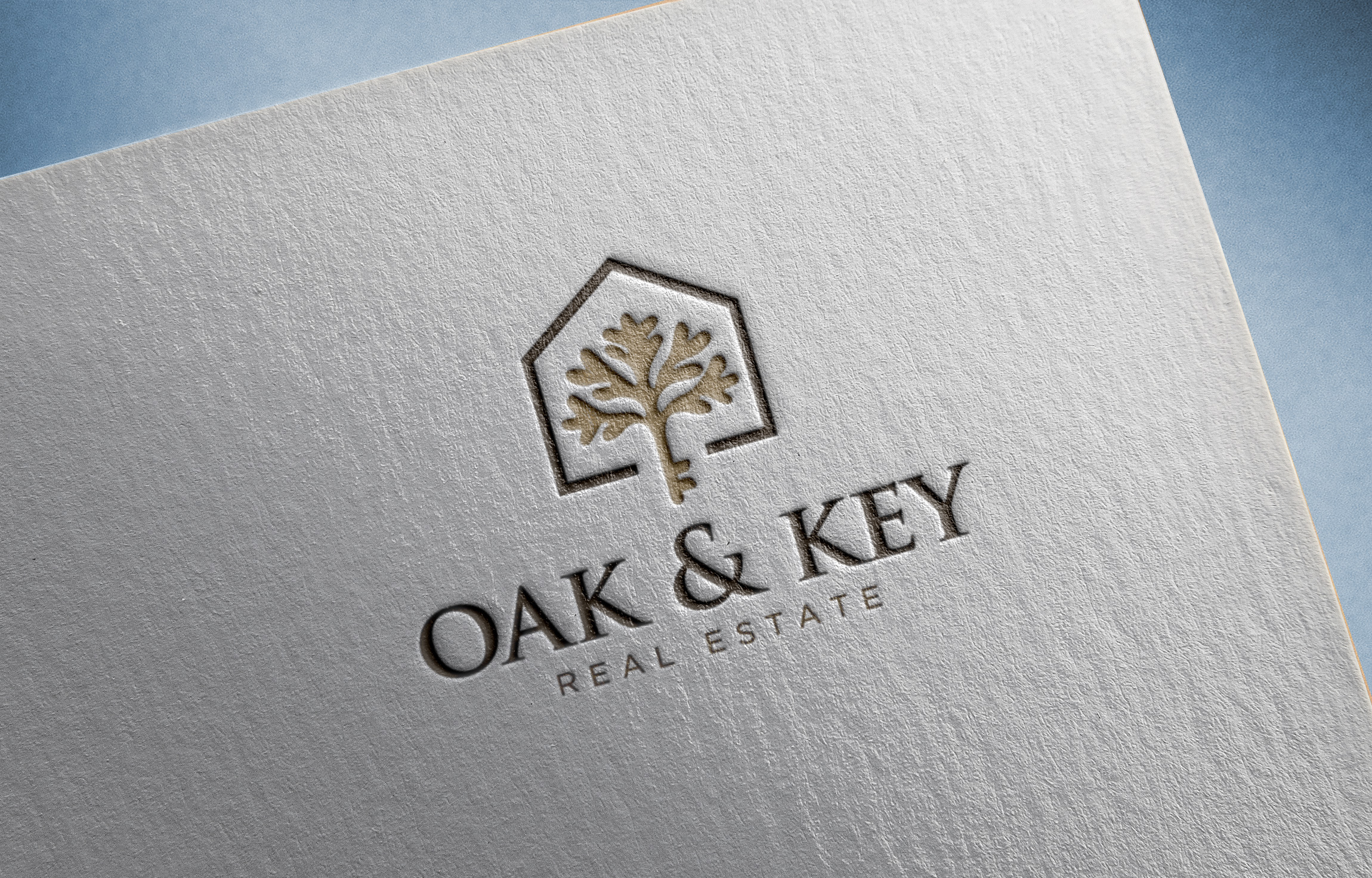 Logo Design by omahsegoro for Oak and Key Real Estate  | Design #36107847