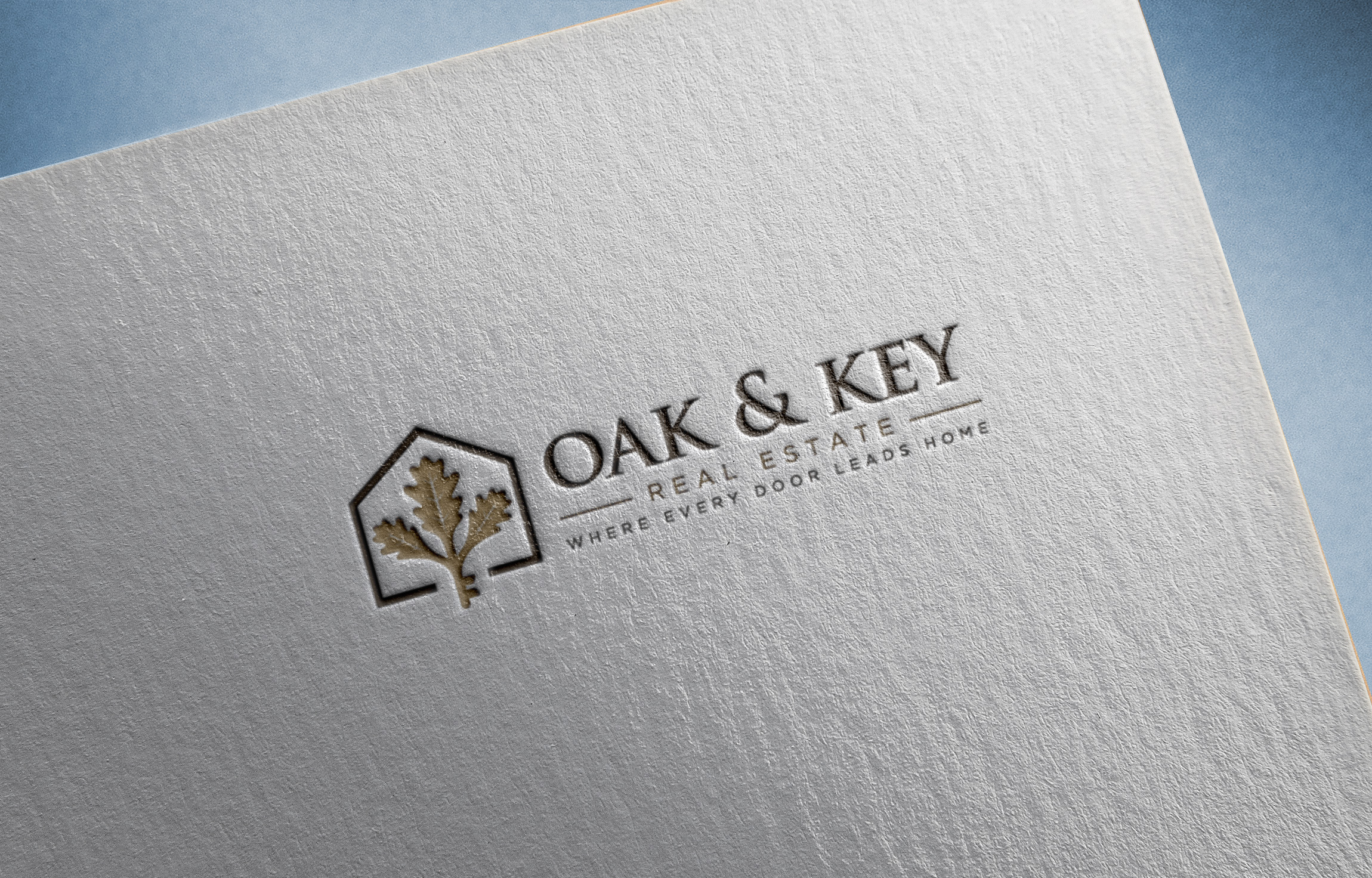 Logo Design by omahsegoro for Oak and Key Real Estate  | Design #36122080