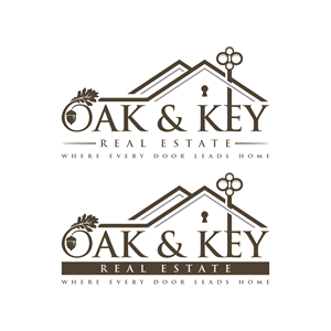 Logo-Design von BoboiBoy Api für Oak and Key Real Estate  | Design: #36073821