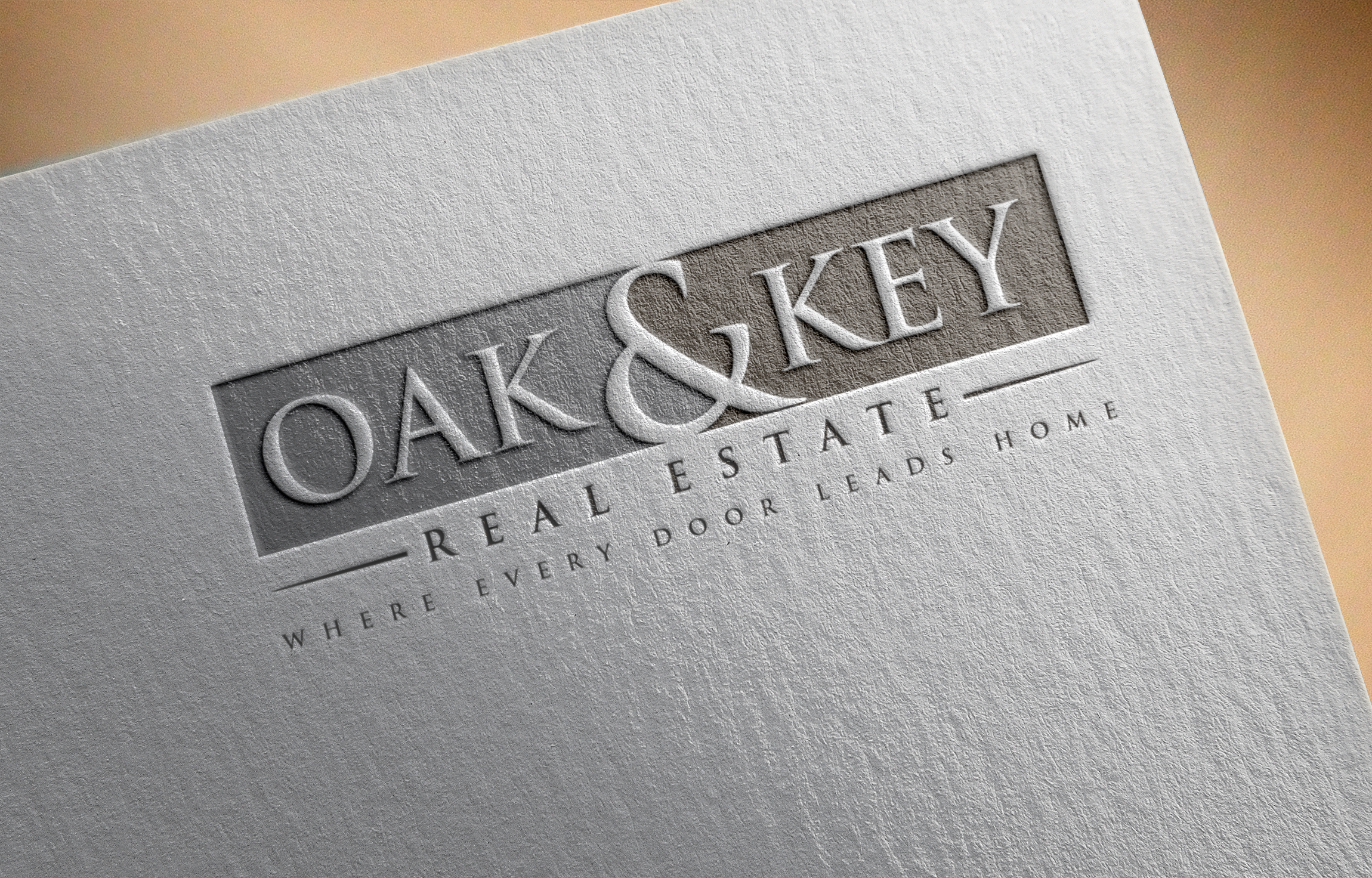 Diseño de Logo por BoboiBoy Api para Oak and Key Real Estate  | Diseño #36079129