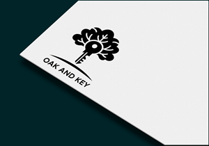 Logo Design by mekail for Oak and Key Real Estate  | Design: #36067728