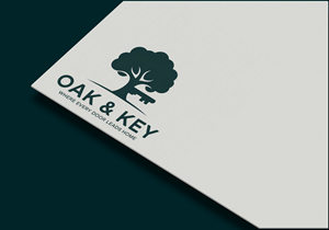 Logo Design by mekail for Oak and Key Real Estate  | Design: #36067729