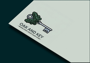 Logo Design by mekail for Oak and Key Real Estate  | Design: #36067784