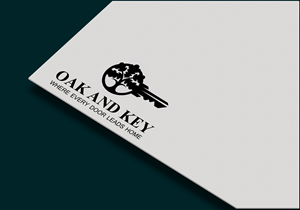 Logo Design by mekail for Oak and Key Real Estate  | Design: #36067785