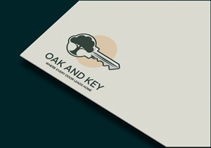 Logo Design by mekail for Oak and Key Real Estate  | Design: #36067786