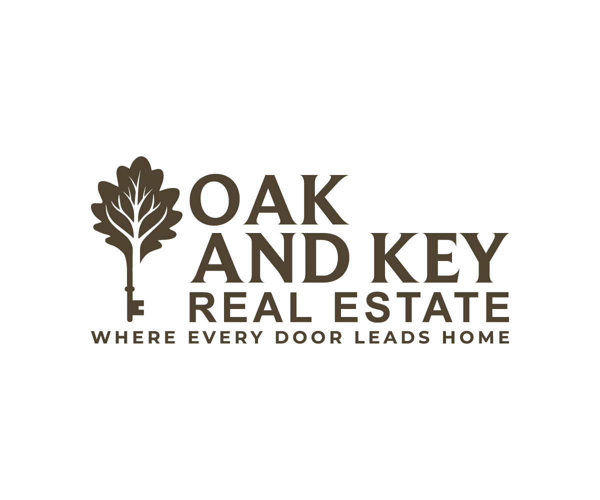Logo Design by Impressive logo for Oak and Key Real Estate  | Design #36073150