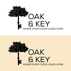 Logo Design by cah awu for Oak and Key Real Estate  | Design: #36068663
