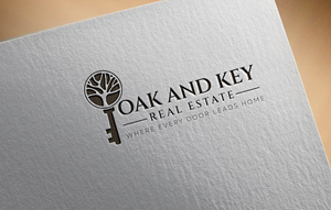 Logo Design by GTO  design for Oak and Key Real Estate  | Design: #36066756