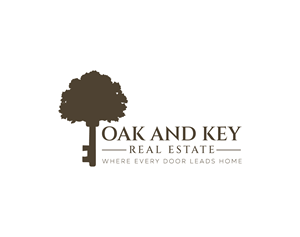 Logo Design by GTO  design for Oak and Key Real Estate  | Design: #36077851