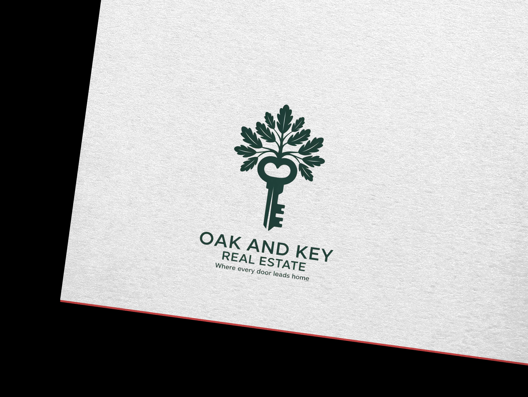 Design de Logo par Sajee. pour Oak and Key Real Estate  | Design #36074232