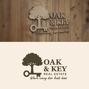 Logo-Design von hajera für Oak and Key Real Estate  | Design: #36067753