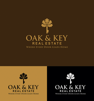 Diseño de Logo por LordRam para Oak and Key Real Estate  | Diseño: #36079009