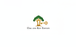 Logo Design by HSL Brain for Oak and Key Real Estate  | Design: #36069625
