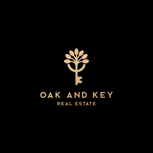Logo Design by Art Freak for Oak and Key Real Estate  | Design: #36103693
