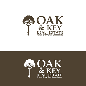Logo-Design von FEEL_LIFE für Oak and Key Real Estate  | Design: #36066477