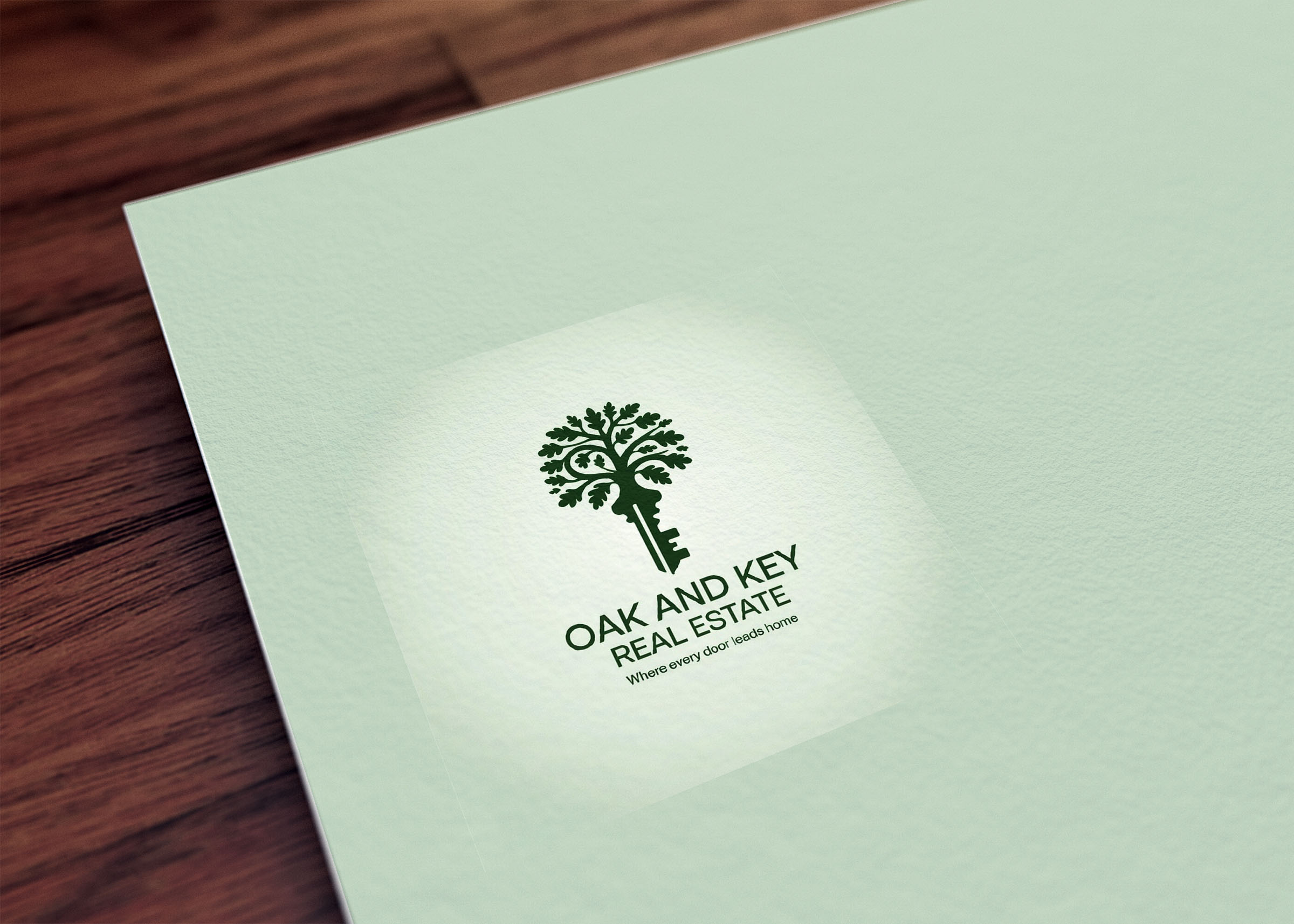 Design de Logo par GraphiqueLab pour Oak and Key Real Estate  | Design #36074280
