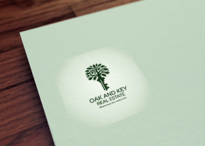 Logo Design by GraphiqueLab for Oak and Key Real Estate  | Design: #36074280