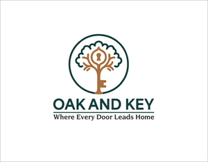 Logo-Design von RobC für Oak and Key Real Estate  | Design: #36105595