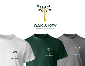Logo-Design von RobC für Oak and Key Real Estate  | Design: #36106517