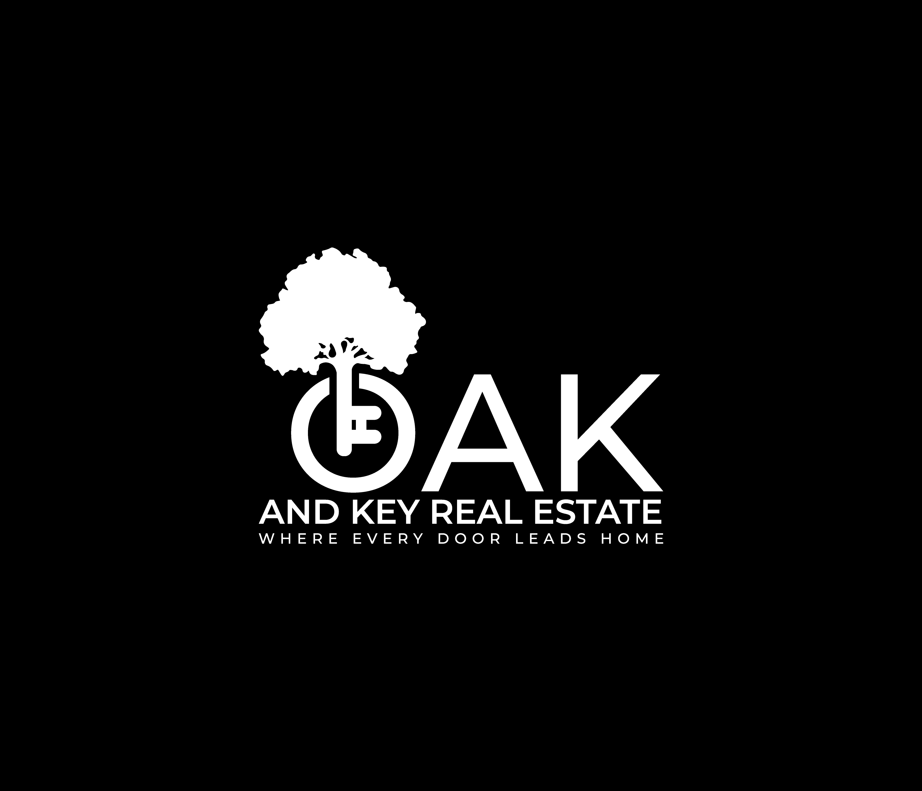 Logo Design by Creatify Lab for Oak and Key Real Estate  | Design #36066004