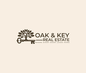 Diseño de Logo por Creatify Lab para Oak and Key Real Estate  | Diseño: #36087455