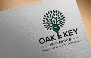 Logo Design by PD_Designs for Oak and Key Real Estate  | Design: #36083896
