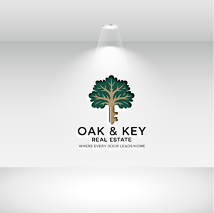Diseño de Logo por Scarlett Designs para Oak and Key Real Estate  | Diseño: #36073294