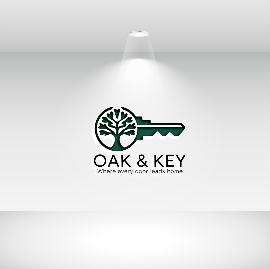 Diseño de Logo por Scarlett Designs para Oak and Key Real Estate  | Diseño #36073296