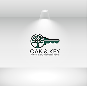 Diseño de Logo por Scarlett Designs para Oak and Key Real Estate  | Diseño: #36073296
