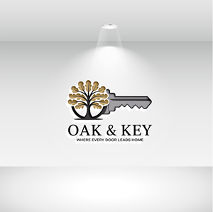 Diseño de Logo por Scarlett Designs para Oak and Key Real Estate  | Diseño: #36073297